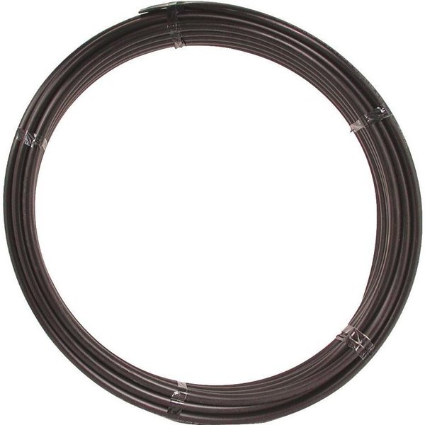 Cresline Pipe Tubing, 112 in, Plastic, Black, 100 ft L 18375